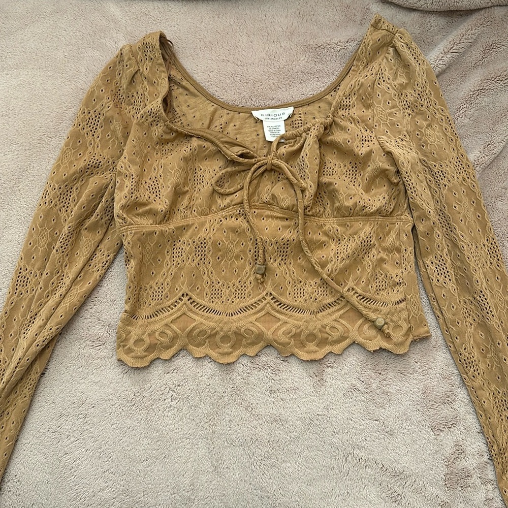 Brown Blouse